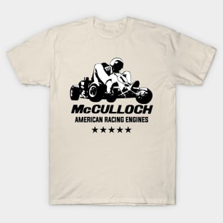 McCulloch American Racing engines - vintage karting T-Shirt